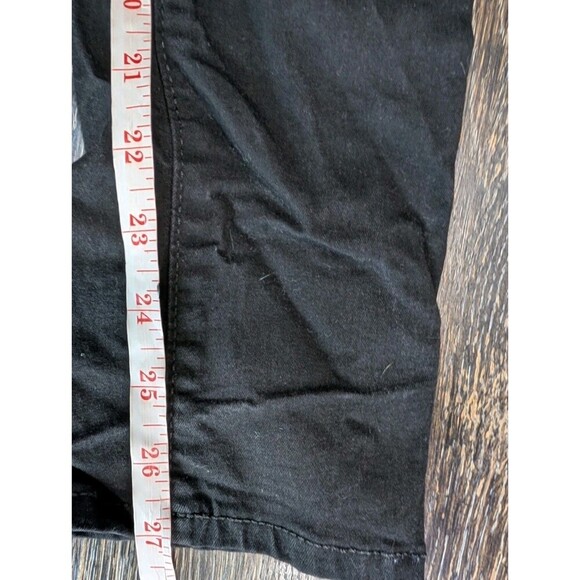 LOFT 00 24x27 The Skinny Black Stretch Denim Womens Jeans Classic 150 - Picture 6 of 7